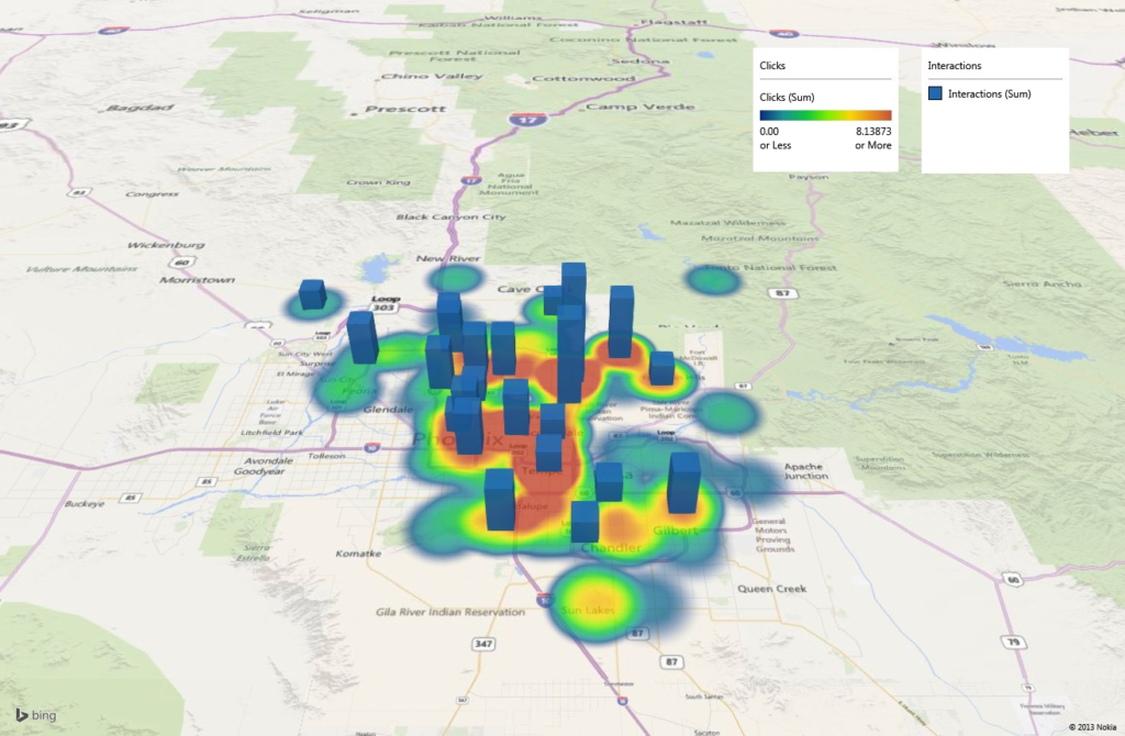 Use Excel Power Maps for Performance Visualization